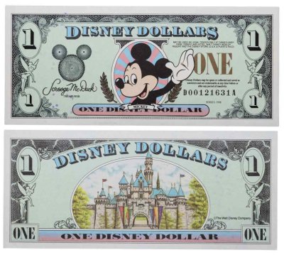 купить США 1 Дисней доллар 1998 Серия DA