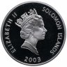 Купить Соломоновы Острова 25 долларов (dollars) 2003 "Самолёты мира: Кёртисс JN-4 Дженни (Curtiss JN-4 Jenny)"