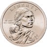Купить США 1 доллар (dollar) D 2023  "Коренные Американцы - Мария Толчиф и американские индейцы в балете"