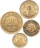 Купить Перу, подборка из 3 памятных монет 10, 100 и 500 солей 1984 "150 лет со дня рождения адмирала Грау" и 50 солей 1985