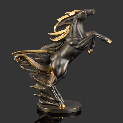 купить Скульптура "Конь Огненный", бронза, патина, Российская Федерация, 2025 г.