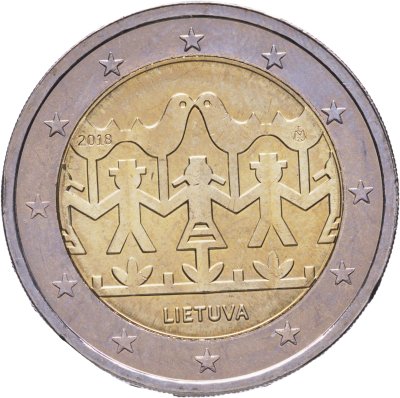 купить Литва 2 евро (euro) 2018 Фестиваль песни и танца Литвы
