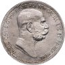 Купить Австро-Венгрия 1 крона 1908 "60 лет правления Франца Иосифа I"