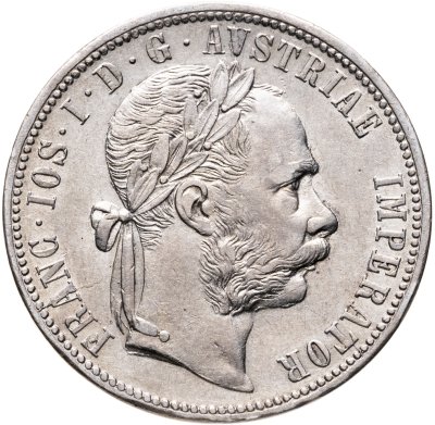 купить Австрия 1 флорин (florin) 1879 Франц-Иосиф