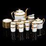 Купить Кофейный сервиз в стиле Ампир на 12 персон, "limoges", фарфор, крытье, золочение, Франция, 1950-1980 гг.