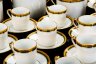 Купить Кофейный сервиз в стиле Ампир на 12 персон, "limoges", фарфор, крытье, золочение, Франция, 1950-1980 гг.