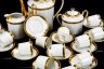 Купить Кофейный сервиз в стиле Ампир на 12 персон, "limoges", фарфор, крытье, золочение, Франция, 1950-1980 гг.