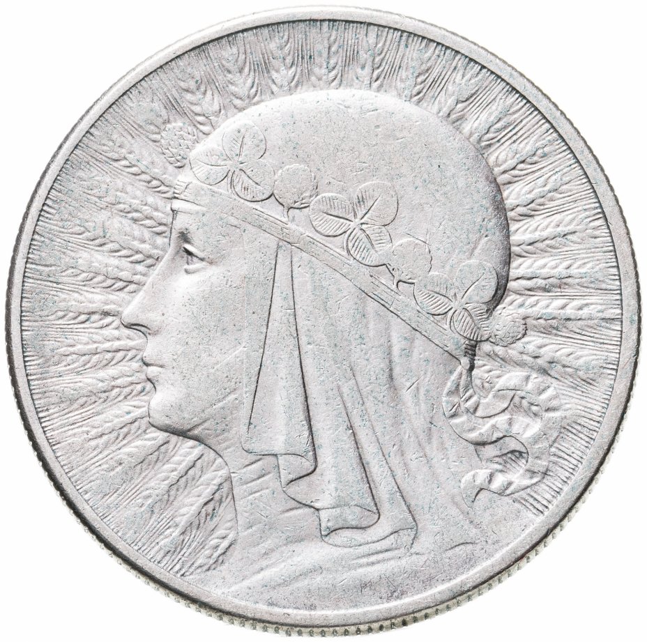 купить Польша 10 злотых (zlotych) 1932   без обозначения монетного двора - Лондон
