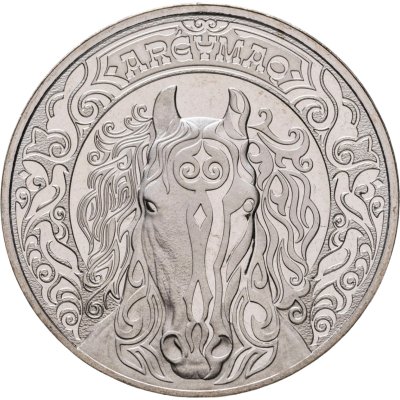 купить Казахстан 200 тенге 2025 "Культовые животные - тотемы кочевников - лошадь Аргамак" в блистере