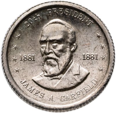 купить Жетон, США Джеймс Абрам Гарфилд 1881, 1981 год
