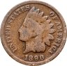 Купить США 1 цент (cent) 1890 Indian Head Cent