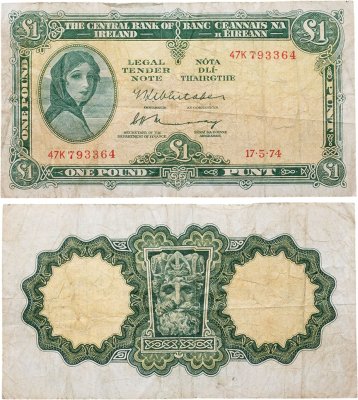 купить Ирландия 1 фунт 1963