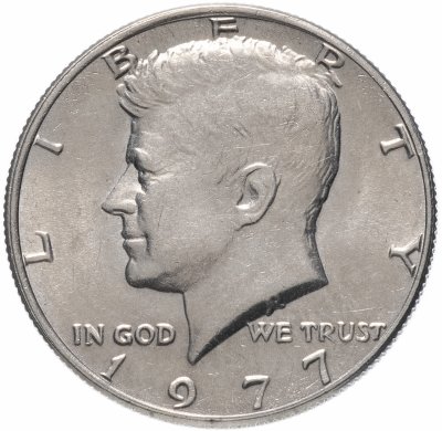 купить США 1/2 доллара (50 центов, half dollar) 1977 "Кеннеди"