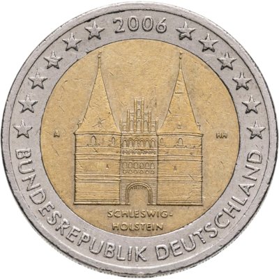 купить Германия 2 евро 2006 A "Федеральные земли Германии: Шлезвиг-Гольштейн"