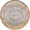 Купить Франция 5 евро 2025 "Знаки зодиака - Козерог"