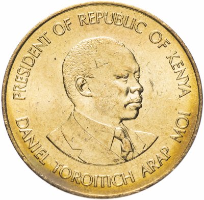 купить Кения 10 центов 1980