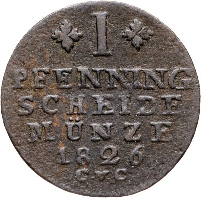 купить Брауншвейг 1 пфенниг 1826