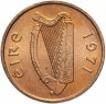 Купить Ирландия 1/2 пенни (penny) 1971