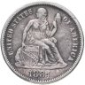 Купить США 1 дайм 1884 Seated Liberty Dime