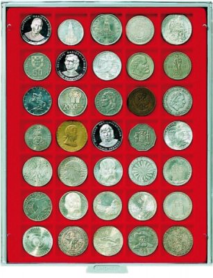 купить Бокс на 35 ячеек размером 36х36 мм (Lindner, Германия)