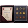 Купить Австрия 2004 официальный годовой набор евро из 8-ми монет proof в оригинальной упаковке