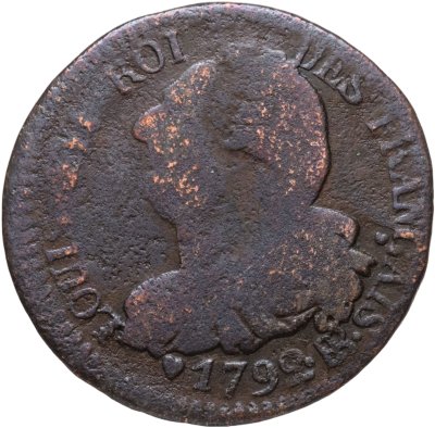 купить Франция 6 денье 1792