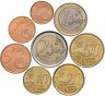 Купить Испания полный годовой набор из 8 монет евро 2011
