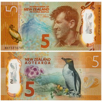 купить Новая Зеландия 5 долларов 2015 (Pick 191)