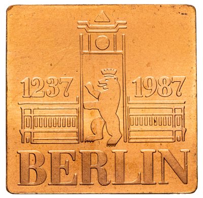 купить Германия, ГДР жетон "750 лет Берлину 1237-1987"
