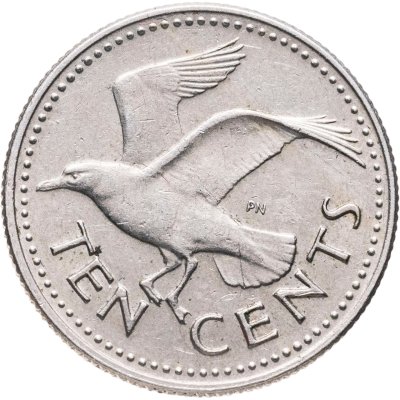 купить Барбадос 10 центов (cents) 1973 Без отметки монетного двора