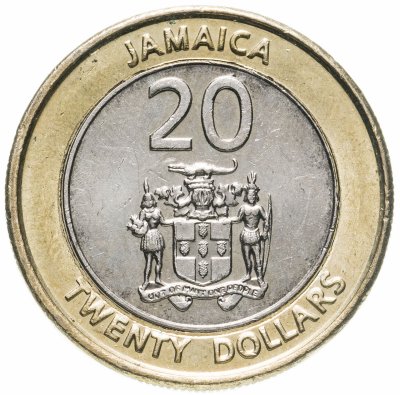 купить Ямайка 20 долларов (dollars) 2001