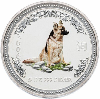 купить Австралия 8 долларов 2006 "Год собаки"