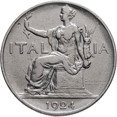 купить Италия 1 лира (lira) 1924