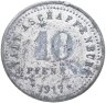 Купить Германия, Ашаффенбург 10 пфеннигов 1917