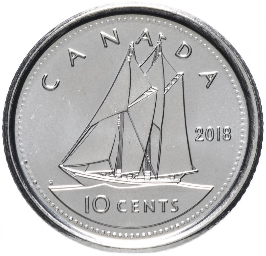 купить Канада 10 центов (cents) 2018