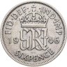 Купить Великобритания 6 пенсов (pence) 1946