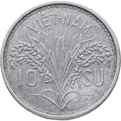 купить Южный Вьетнам 10 су (su) 1953