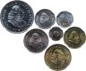 Купить ЮАР  1964 набор из 7-ми монет в слабах NGC