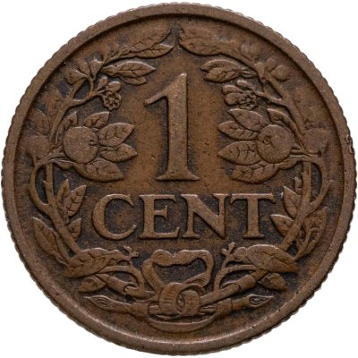 купить Нидерланды 1 цент (cent) 1917