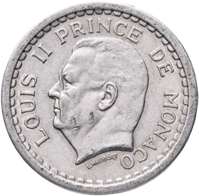 купить Монако 1 франк (franc) 1943