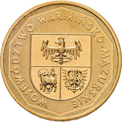 купить Польша 2 злотых 2005 "Герб Варминско-Мазурское воеводство"