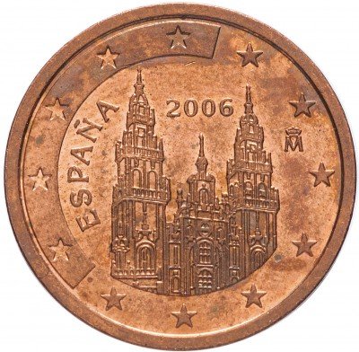 купить Испания 2 цента 2006