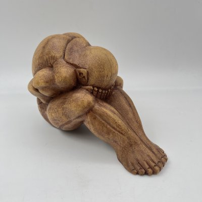 купить Статуэтка "Плачущий монах", дерево, крашение, резьба, Азия, 1990-2000 гг.