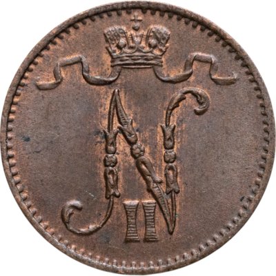 купить 1 пенни (penni) 1909 Российская Финляндия