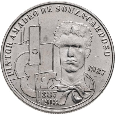 купить Португалия 100 эскудо (escudos) 1987 100 лет со дня рождения Амадеу ди Соуза-Кардозу