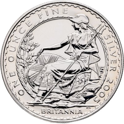 купить Великобритания 2 фунта (pounds) 2005 "Britannia (Британия сидящая)"