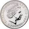 Купить Великобритания 2 фунта (pounds) 2005 "Britannia (Британия сидящая)"