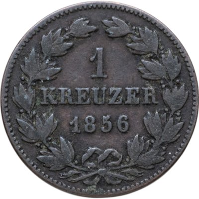купить Германия, Баден 1 крейцер 1856