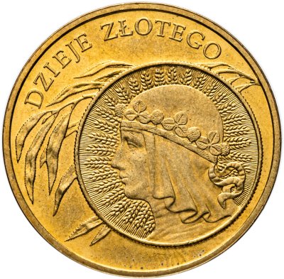 купить Польша 2 злотых (zlote) 2006 "История польского злотого - 10 злотых 1932 года"