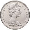 Купить Канада 1 доллар (dollar) 1971  "100 лет со дня присоединения Британской Колумбии"